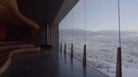 Viewpoint Snohetta - Dovrefjell Stock Footage 81412712