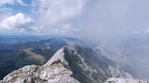 Views of the Anboto crest Video stock 139730343