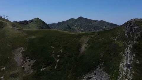 Views of the Apennines from the drone Stock Footage 113826170