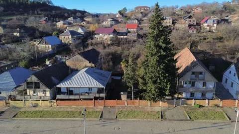 Views of Asureti, in Georgia Stock Footage 324593664