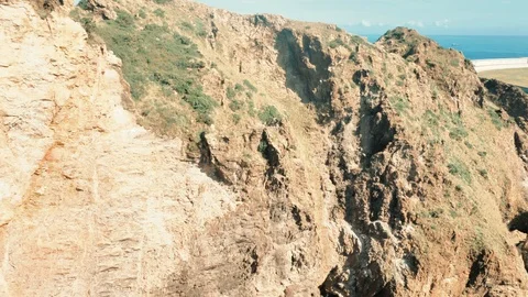 Views of the Atlantic Ocean from the High Point Stock Footage 94589995