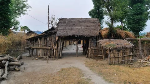 Views of Bardiya in Nepal Stock Footage 324594519