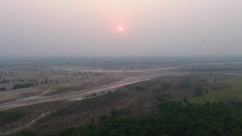 Views of Bardiya in Nepal Stock Footage 324594828