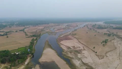 Views of Bardiya in Nepal Stock Footage 324594835