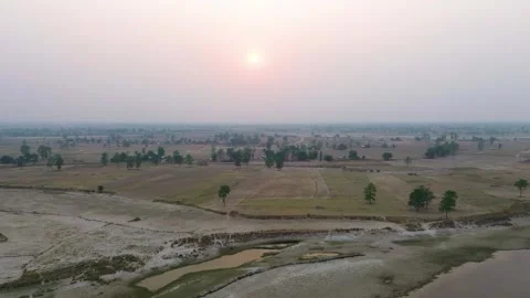 Views of Bardiya in Nepal Stock Footage 324594842