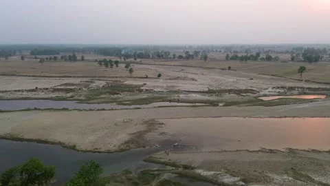 Views of Bardiya in Nepal Stock Footage 324594845