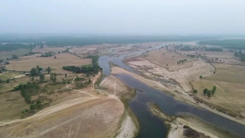 Views of Bardiya in Nepal Stock Footage 324594857