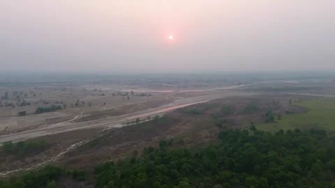 Views of Bardiya in Nepal Stock Footage 324594863