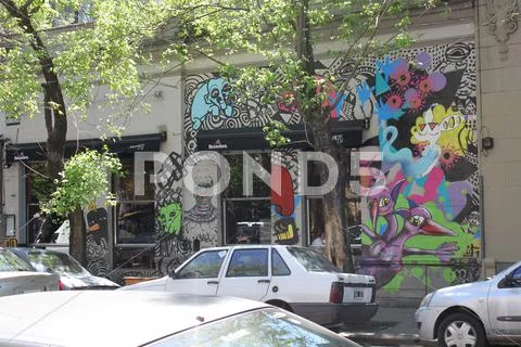 Views of Buenos Aires Stock Photos