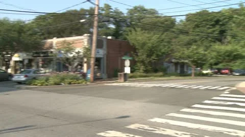 Views of a busy road (4 of 9) Stock Footage 16693498