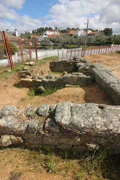 Views from Centum Cellas Stock Photos