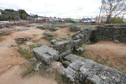 Views from Centum Cellas Stock Photos