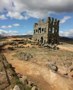Views from Centum Cellas Stock Photos