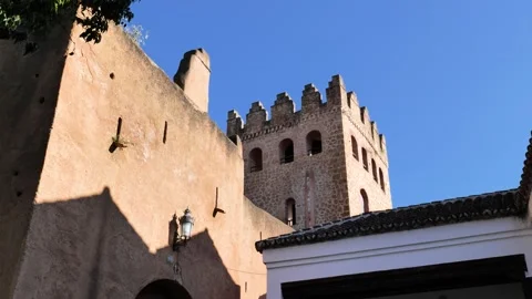 Views of Chefchaouen, Morocco Stock Footage 324678194
