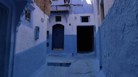 Views of Chefchaouen, Morocco Stock Footage 324678541