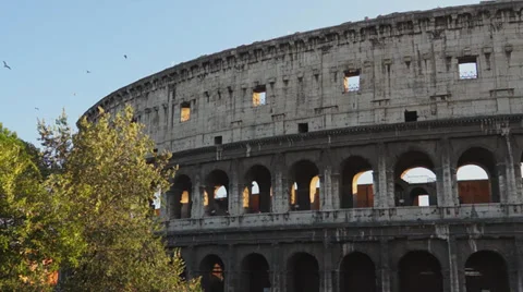 Views of the Colosseum (15 of 49) Stock Footage 32206933