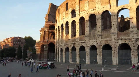 Views of the Colosseum (35 of 49) Stock Footage 32206960