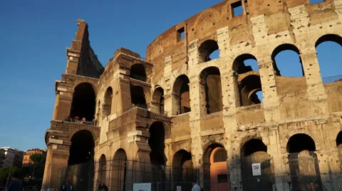 Views of the Colosseum (42 of 49) Stock Footage 32206944