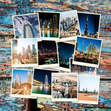 Views of Dubai Stock Photos