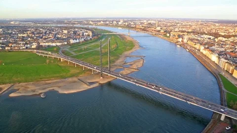 Views of Dusseldorf, Germany Video stock 82172120