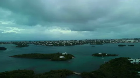 Views of Hamilton Harbour Facing North Shore 動画素材 197009170