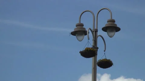 Views of the illuminating and beautiful spring sky 動画素材 37848077