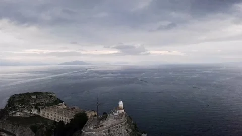 Views of the island of Corfu. Stock Footage 146700353