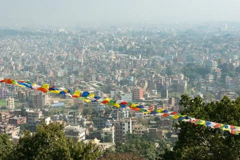 Views of Kathmandu Stock Photos