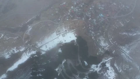 Views of Kazbegi in Georgia Stock Footage 324683134
