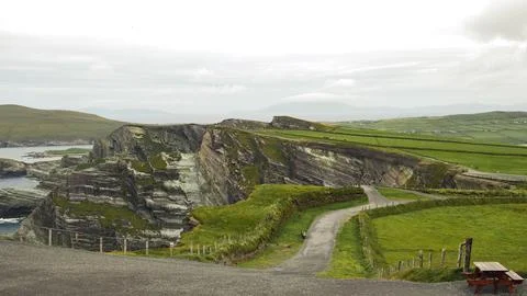 Views from Kerry Cliffs, Portmagee Stock Photos