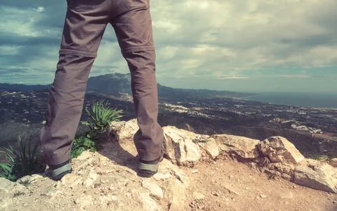 Views of La Concha Marbella Stock Photos