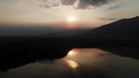 Views of Lake Como Stock Footage 302481979