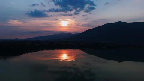 Views of Lake Como Stock Footage 302482103