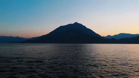 Views of Lake Como Stock Footage 302482149