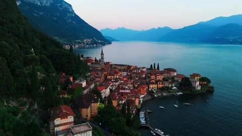 Views of Lake Como Vídeos de archivo 302482979