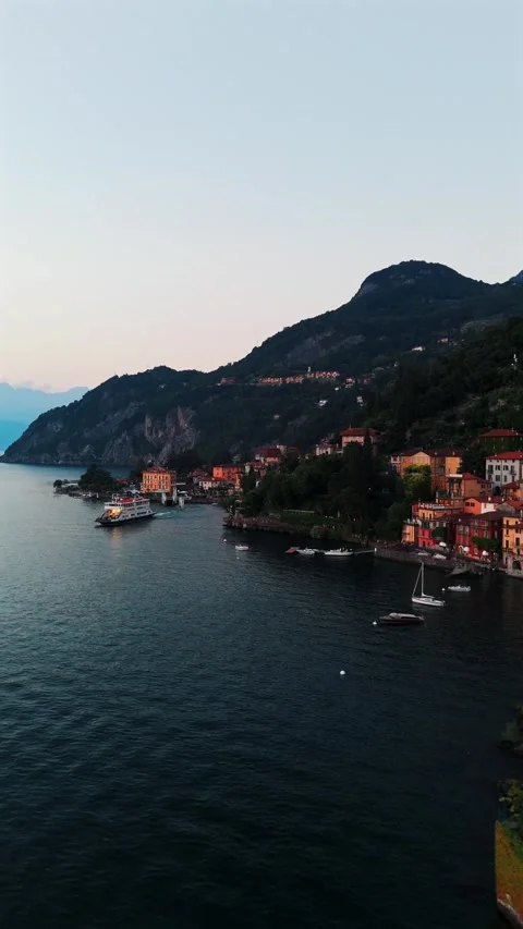 Views of Lake Como Vídeos de archivo 302483622
