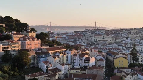 Views of Lisbon, Portugal Stock Footage 324683405