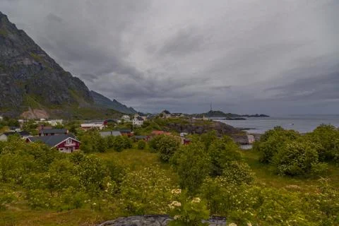 Views from Lofoten Foto stock