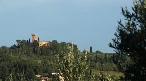 Views of Montespertoli (4 of 6) Stock Footage 32136584