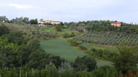 Views of Montespertoli (6 of 6) Stock Footage 32136537