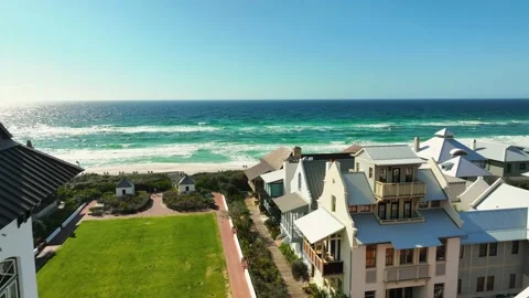 Views of one of the prettiest coasts in the world Stock Footage 239071782