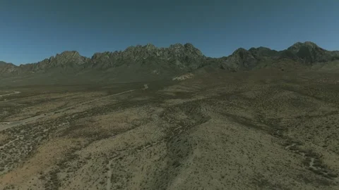 Views of the Organ mountain  Stock Footage 297432401