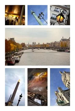 Views on Paris Stock-Fotos