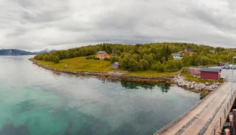 Views from the pier Foto stock