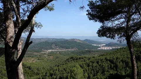 Views of the Pobla Tornesa Stock Footage 76708854