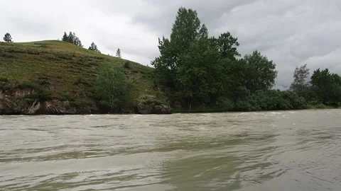 Views of the river Chuya. Altai. Video stock 95036262