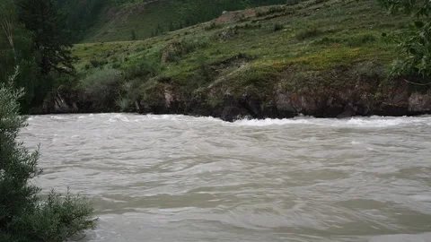 Views of the river Chuya. Altai. Video stock 95036453