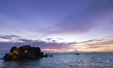 Views from the Seychelles Stock Photos