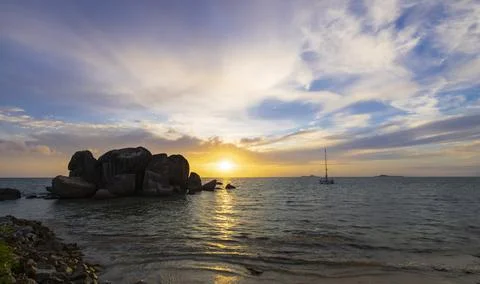 Views from the Seychelles Fotos Stock