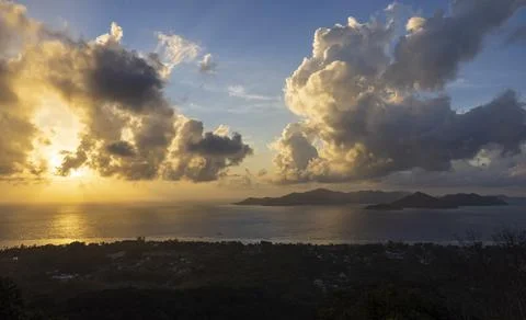 Views from the Seychelles Stock Photos